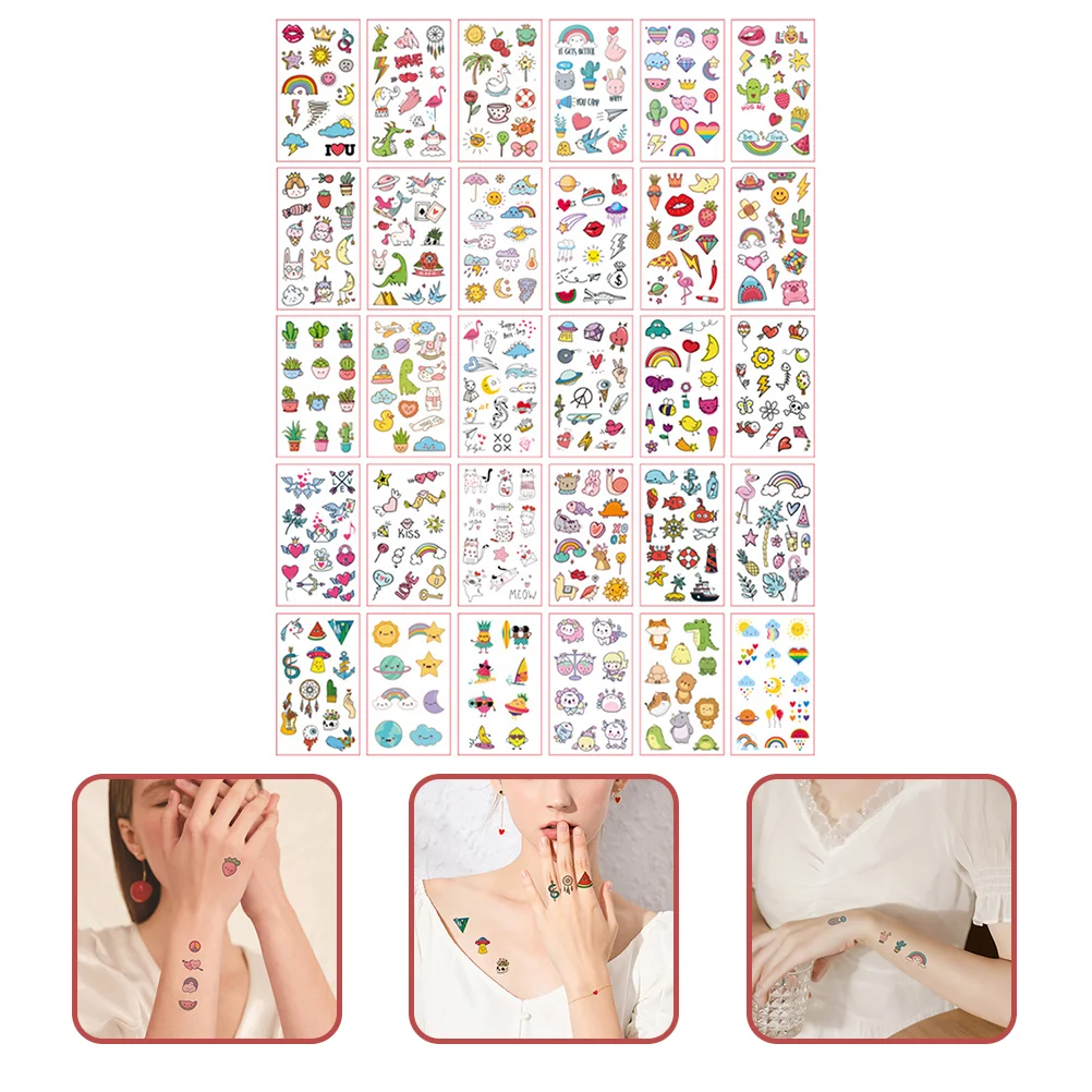 

Тату-наклейки на тело для взрослых, 60 листов