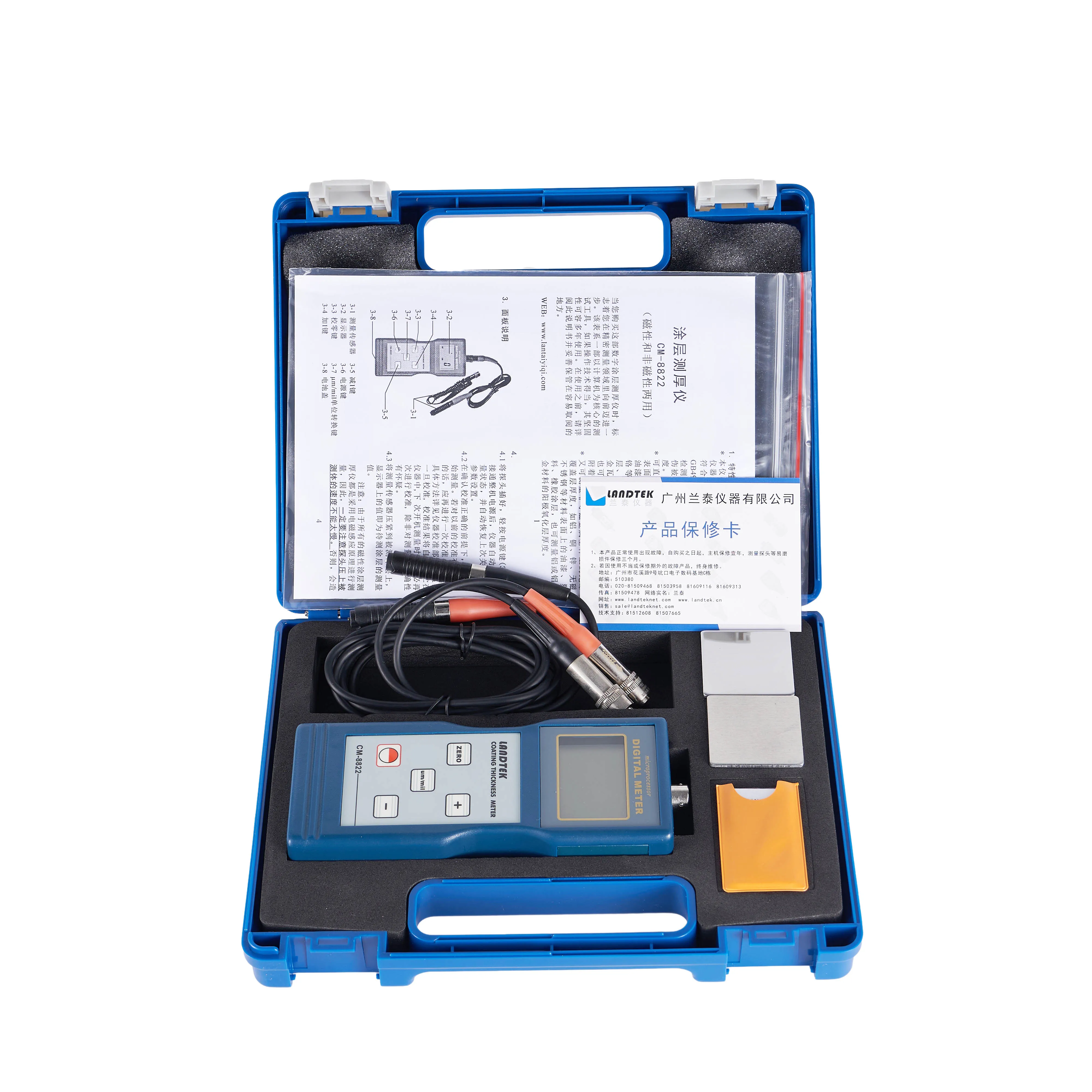 Измеритель толщины покрытия с цифровым дисплеем магнитный индукционный