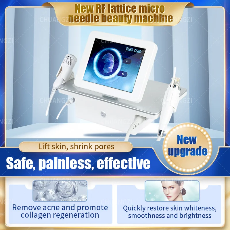

2 in 1 Microneedle Firming Wrinkle Removal Machine Face Lifter Anti-aging Rejuvenation Skin Firming microneedling machine