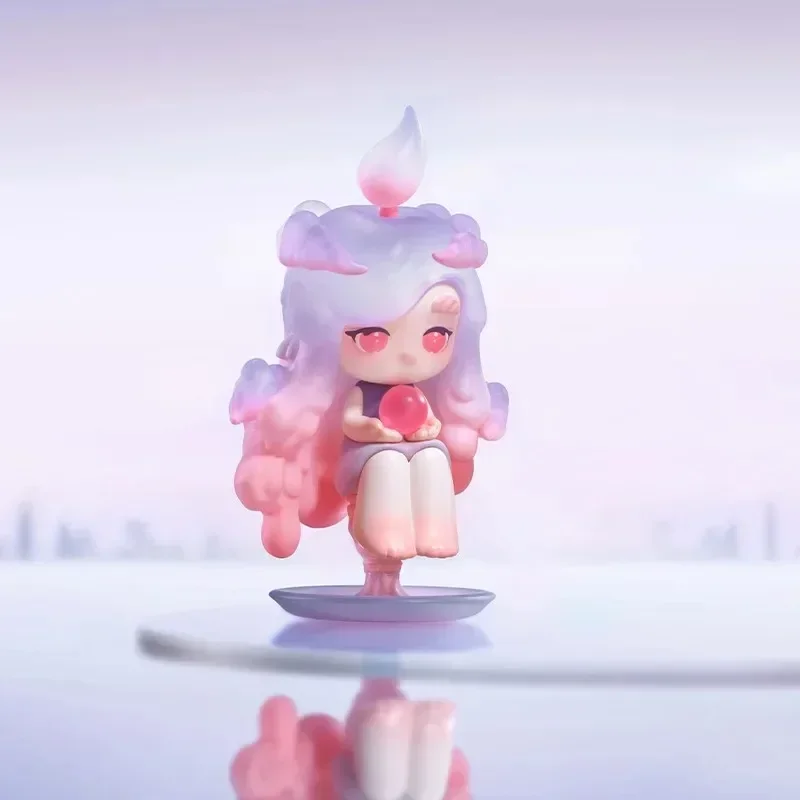 Фото POP MART CHAKA Light Sprite Series: Коллекционные фигурки-сюрпризы в закрытых коробках, милые аниме-фигурки, украшения для рабочего стола №5