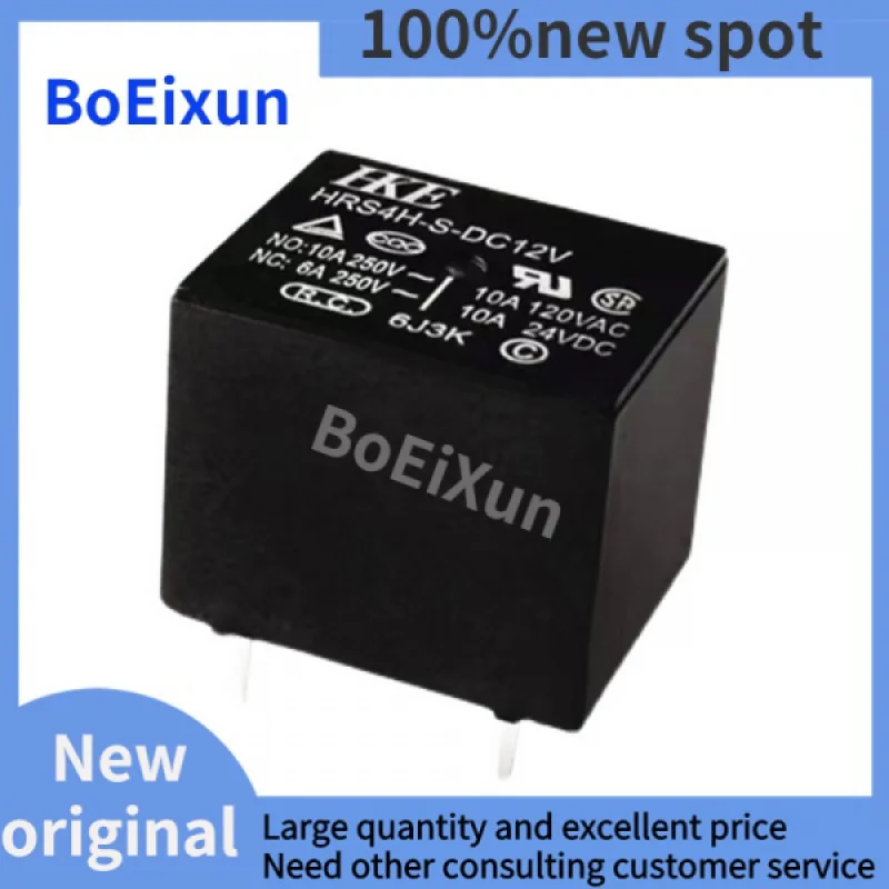 

100%new Relay DIP4/5 HRS4H-S- DC5V DC12V DC24V T73 10A 5V 12V 24V