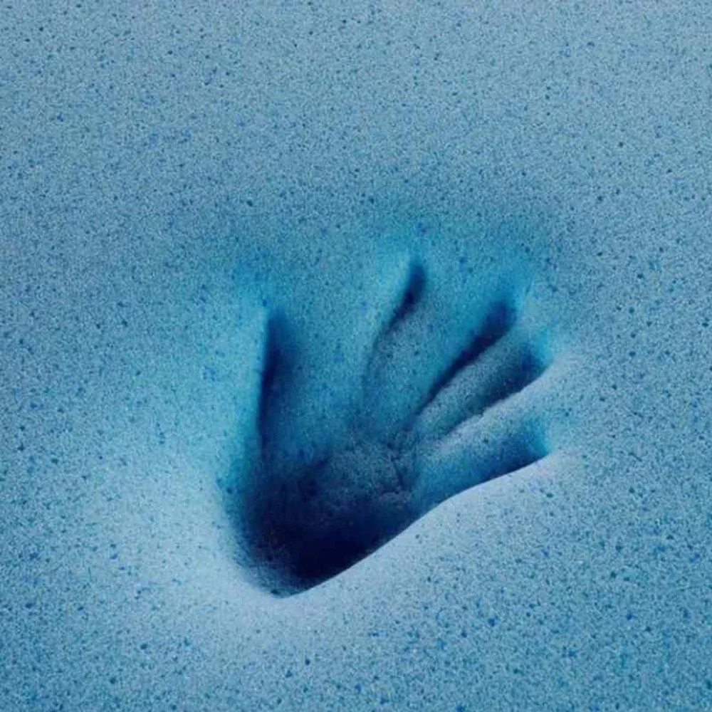 Изогнутый топпер из пены с эффектом памяти матрас для ресниц бархатный