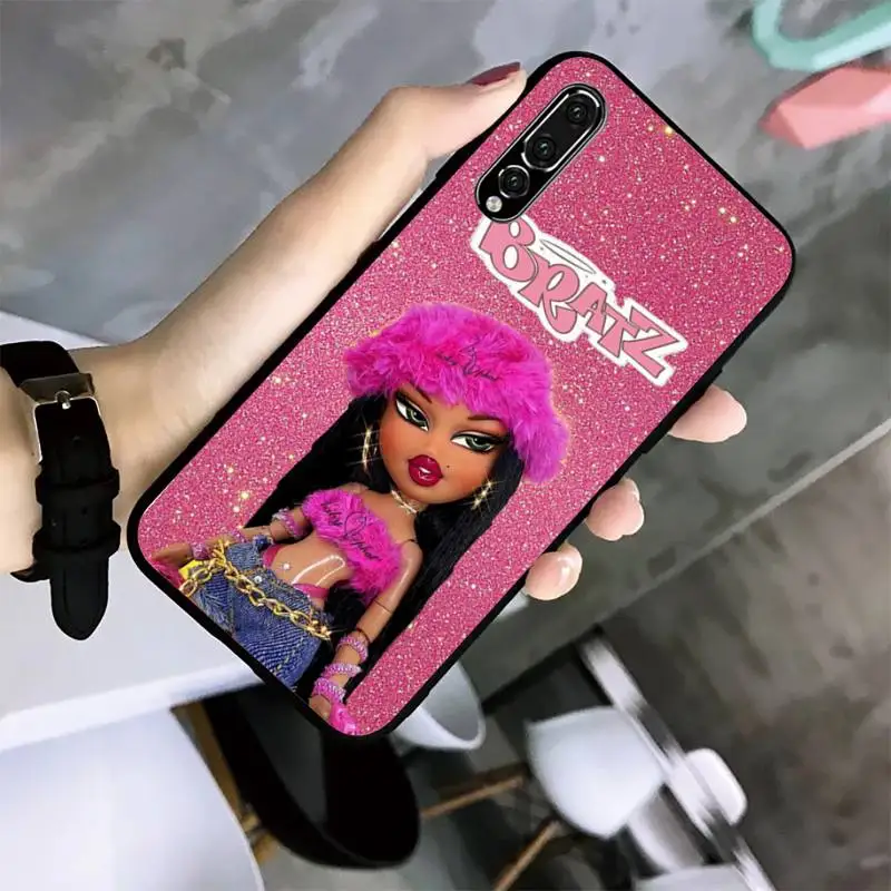 Фото Чехол для телефона с милой куклой для Huawei P10 P20 P30 P50 Lite Pro P Smart Plus №2