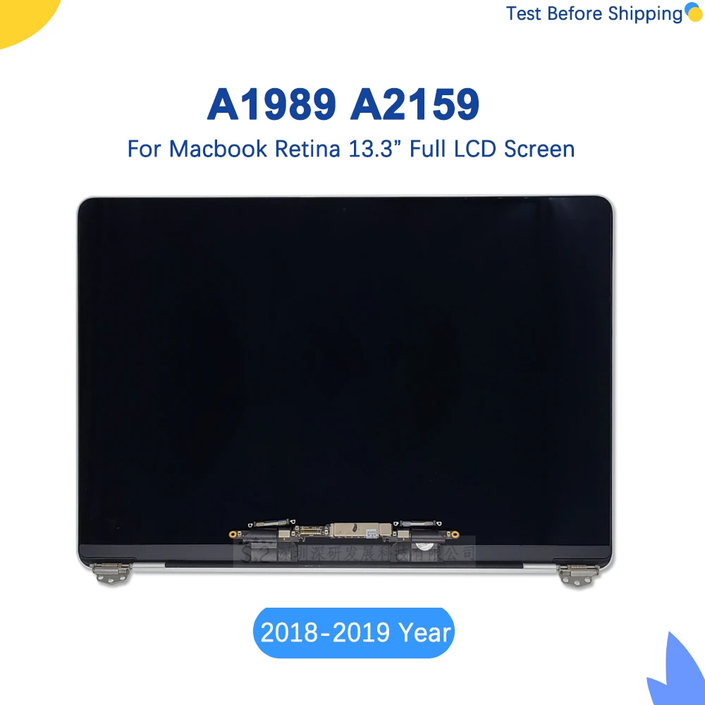 Новый ЖК-экран A2159 для Macbook Pro Retina 13 3 дюйма A1989 полный в сборе 2018-2019 год