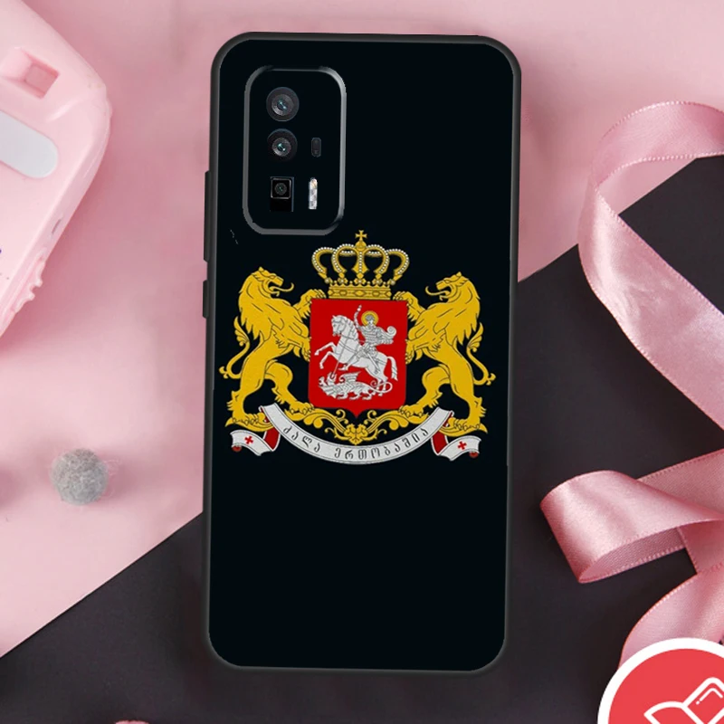 Чехол с флагом Джорджии для Xiaomi 13 14 Ultra 11T 12T 13T Pro 12 Lite POCO X6 F5 M6 X5 X3 F3 M5s F6 чехол