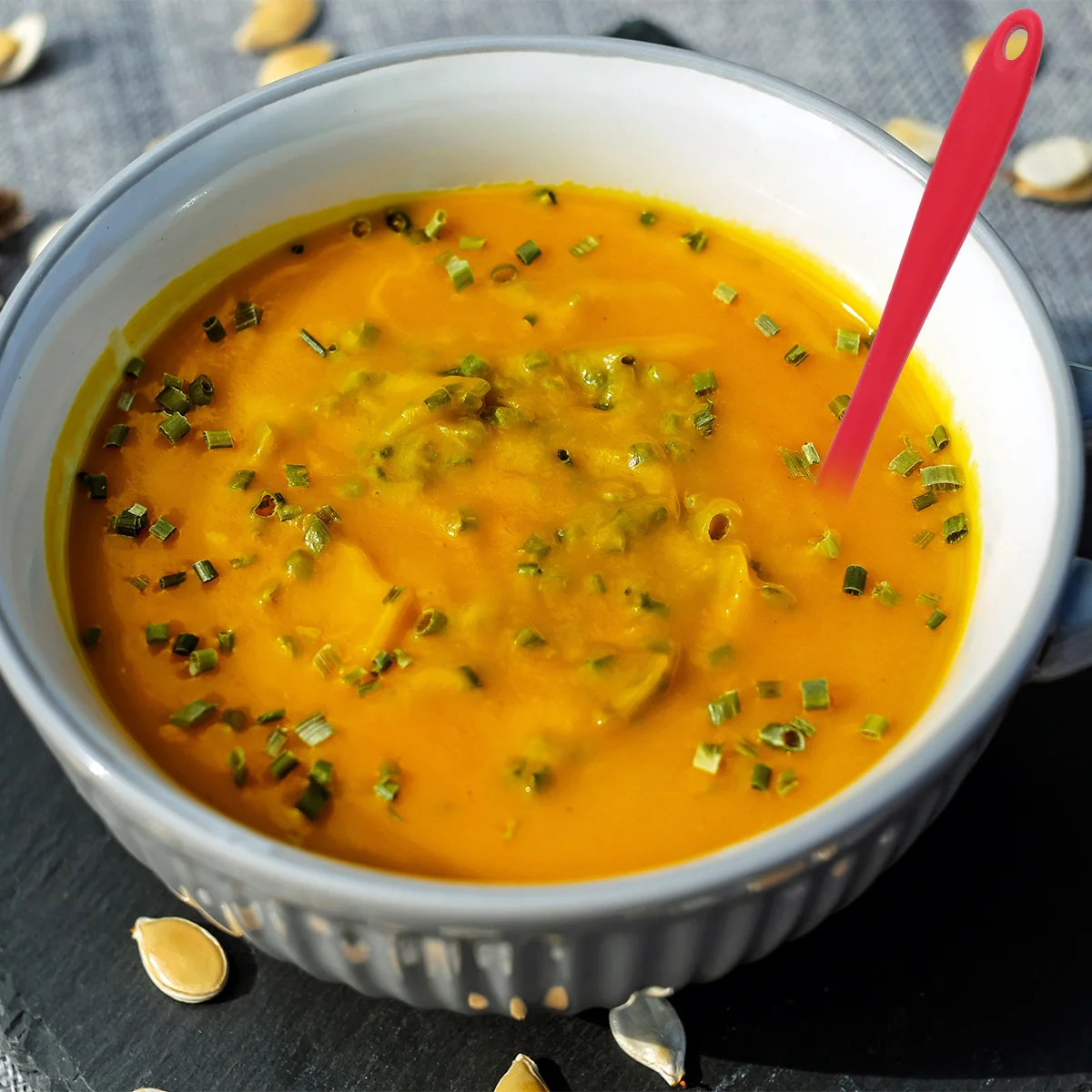 

4 шт. разноцветные полупрозрачные гибкие суповые ложки, термостойкая Антипригарная посуда, ложки, ложка для кухни