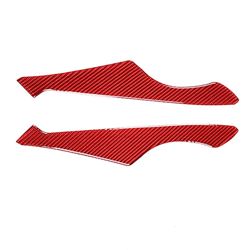 

Car Soft Carbon Fiber Car Door Bumper Cover Trim For Honda Civic 2022 Red