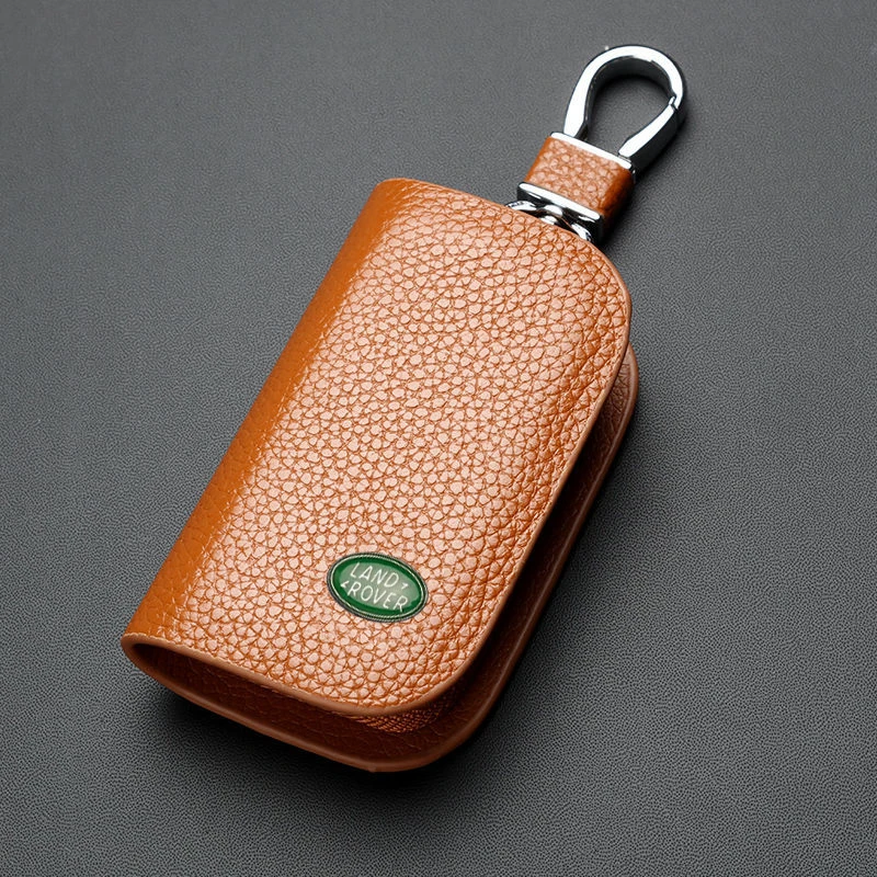 Сумка для ключей с тиснением из кожи украшение логотипом Land Rover Discovery 2 3 4 5 Range Evoque