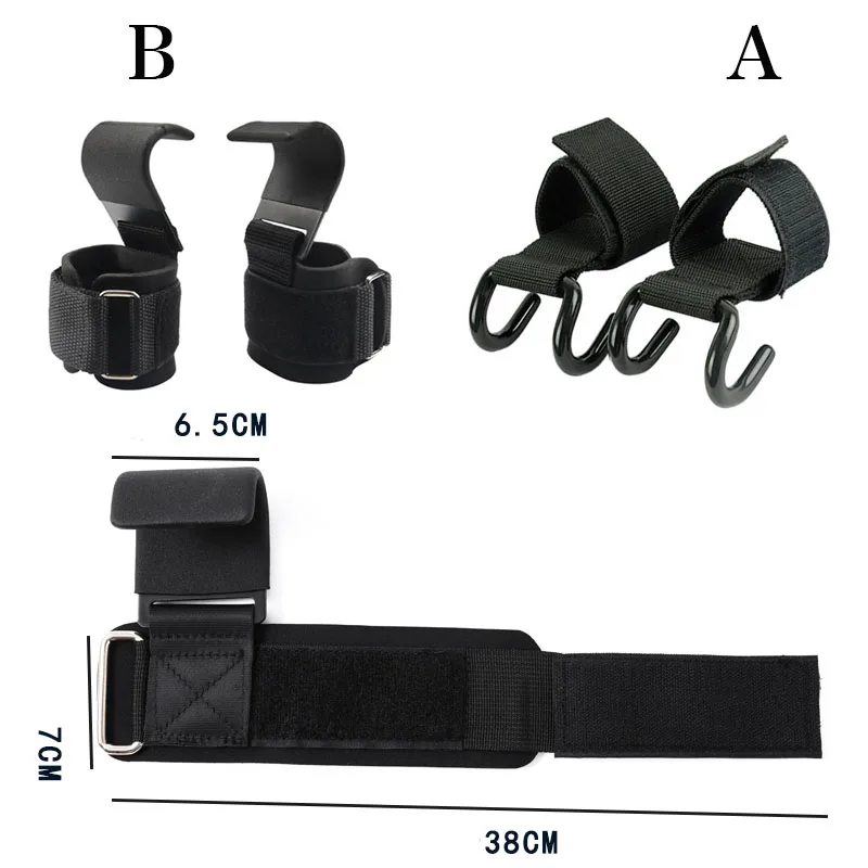 Крючки для тяжелой атлетики подъемные запястья тяжелые крючки упражнения