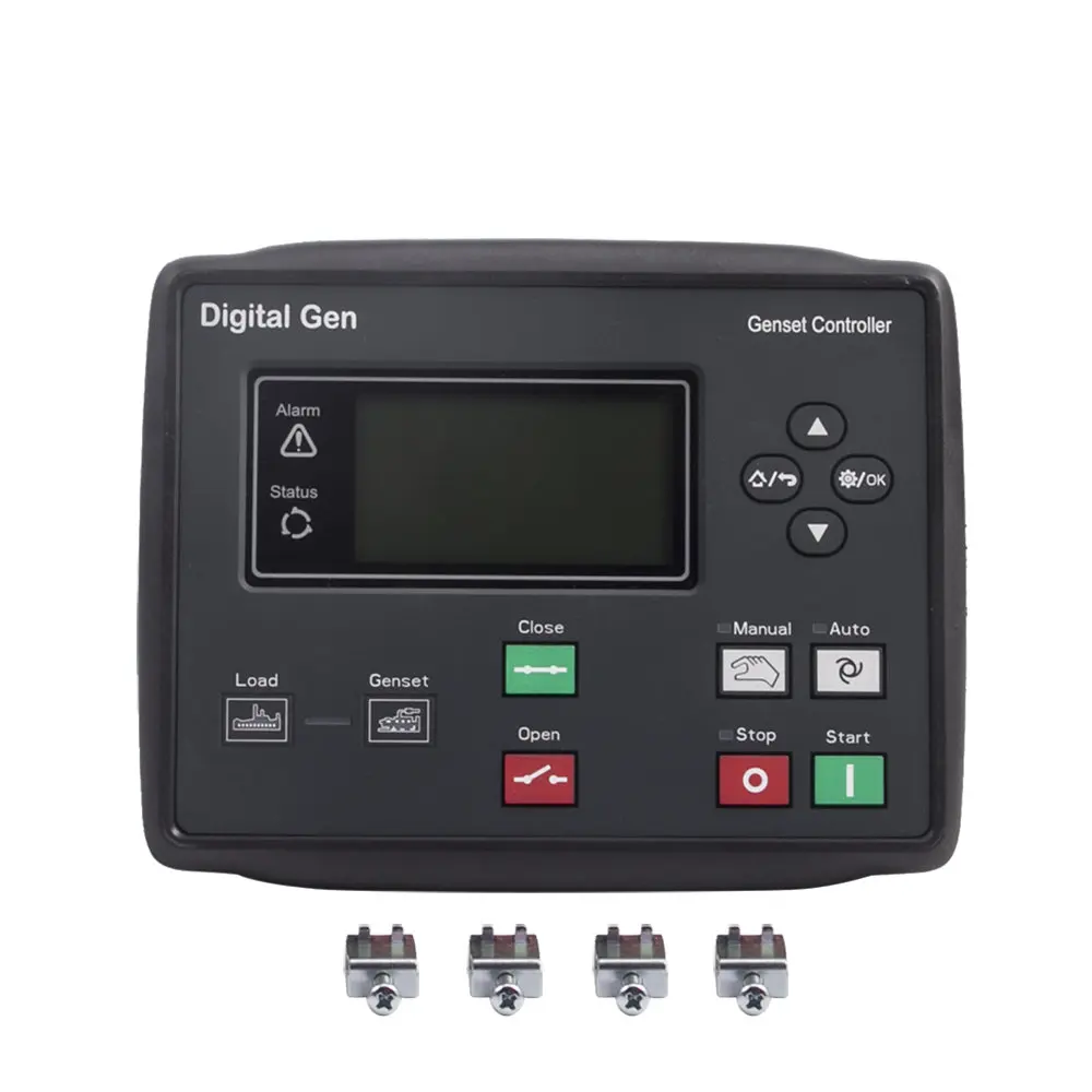 Заменить модуль управления генератором HGM6110N 6110N AMF, панель управления автоматическим стартом и стоп-контроллером, детали