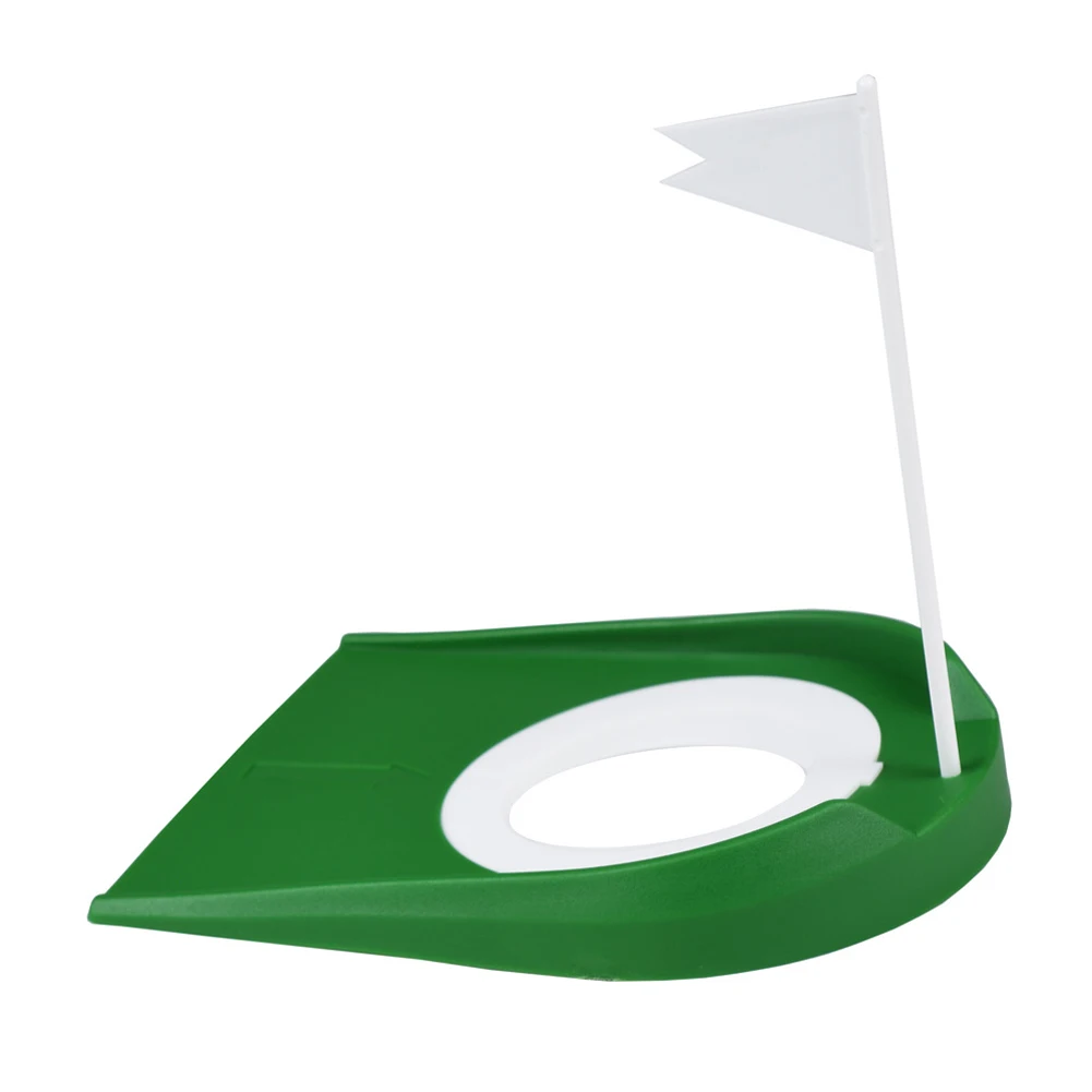 

Indoor Golf Putting Trainer With Hole Flag Detachable Green Practice Aid Lightweight Removable Indoor Practice Tool