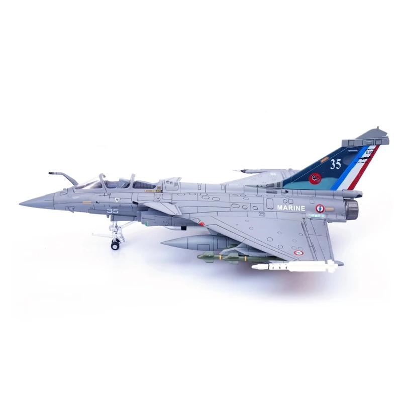

Модель французского литья под давлением в масштабе 1/72, сплав ВВС Rafale M-Type E11 Fleet 100Th Fighter, статическая модель на годовщину, подарок