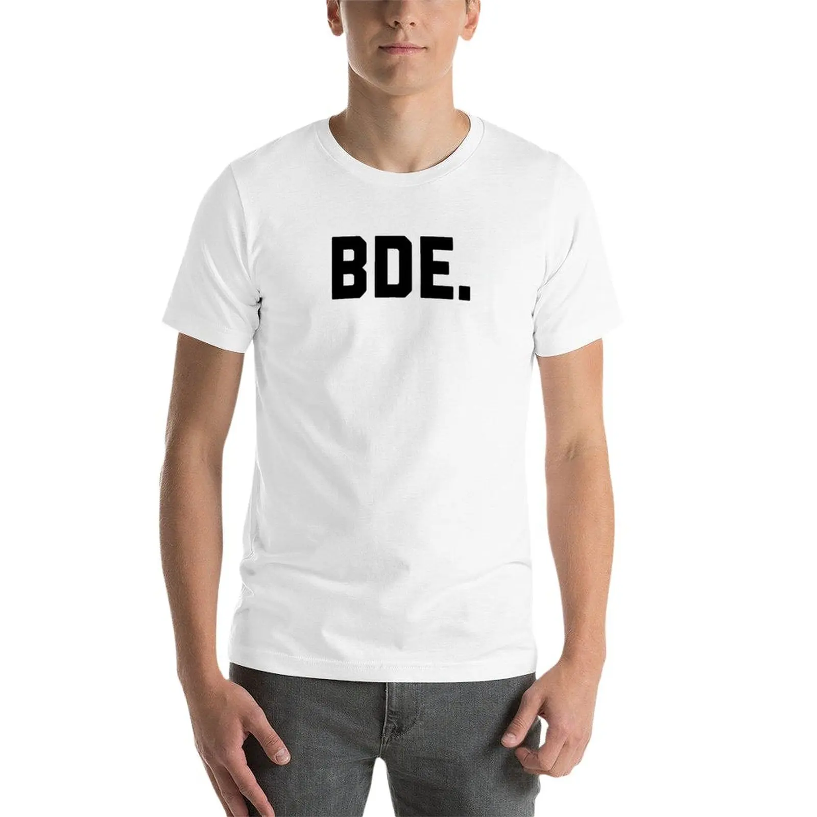 Новая футболка BDE на заказ забавная Мужская workou