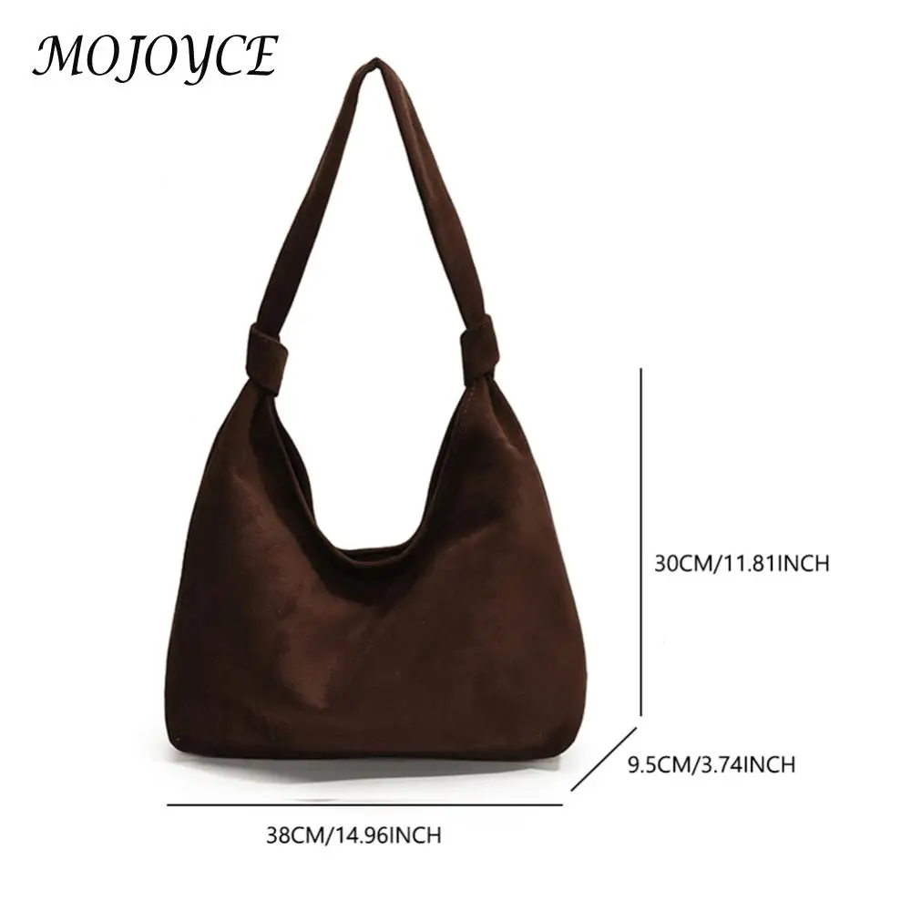 Замшевая сумка-хобо в стиле ретро модная сумка с верхней ручкой роскошная для