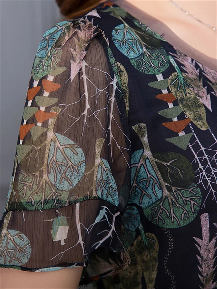 Женские весенне-летние стильные шифоновые Блузки Рубашки повседневные блузы с