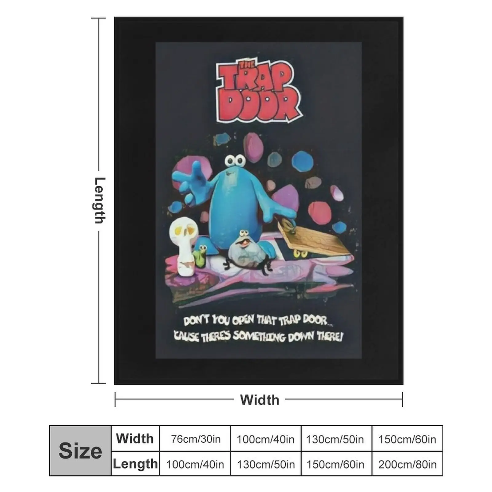 The Trap Door (OH GLOBBITS) OG DESIGN классический мультфильм Berk медовый дрейт 80-х годов