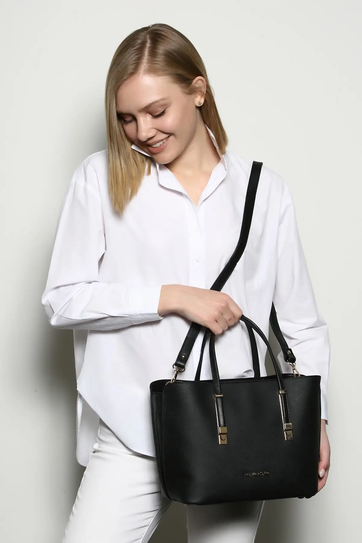 Женская Черная сумка на плечо Leon, женская сумка, рюкзак женский, женская сумка, женская кожаная сумка для покупок