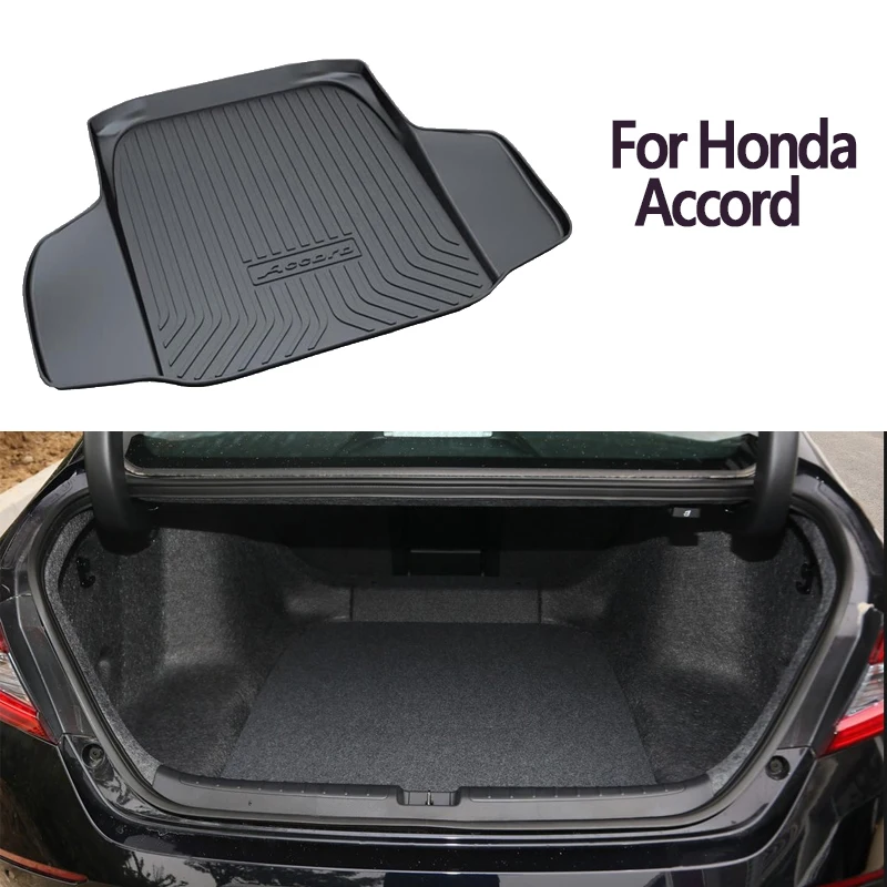 For Honda Accord 2022 2021 2020 2019 Car Cargo trunk mat Boot Liner Tray Anti-slip waterproof Floor Mat Accessories