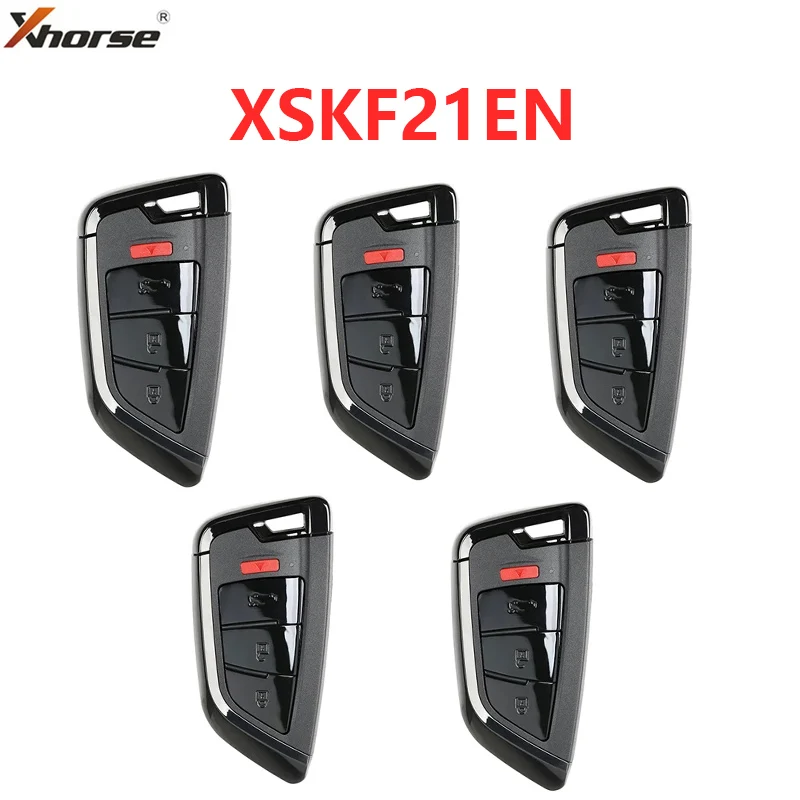 

5 шт./лот Xhorse XSKF21EN VVDI умный удаленный ключ, записывающий элемент, брикет, английская версия, работает с ключевым инструментом VDI