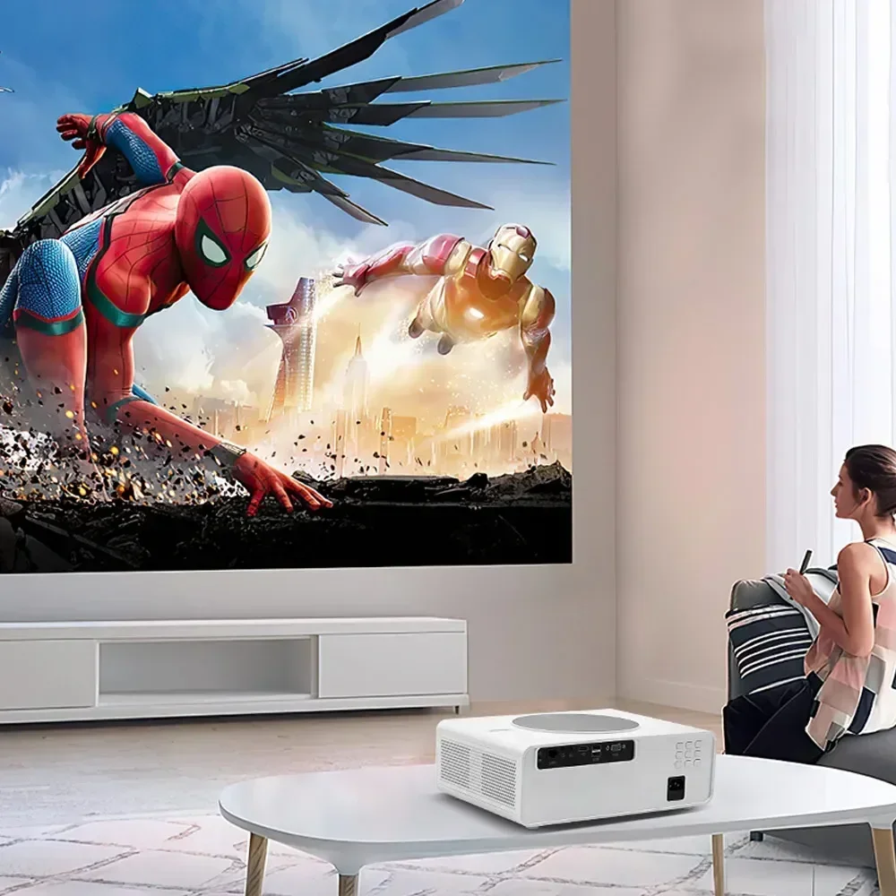 TouYinger Q10W Проектор Full HD 1920x1080 Умный проектор Поставщик 5G WiFi LED PS5 Игры Android для офиса