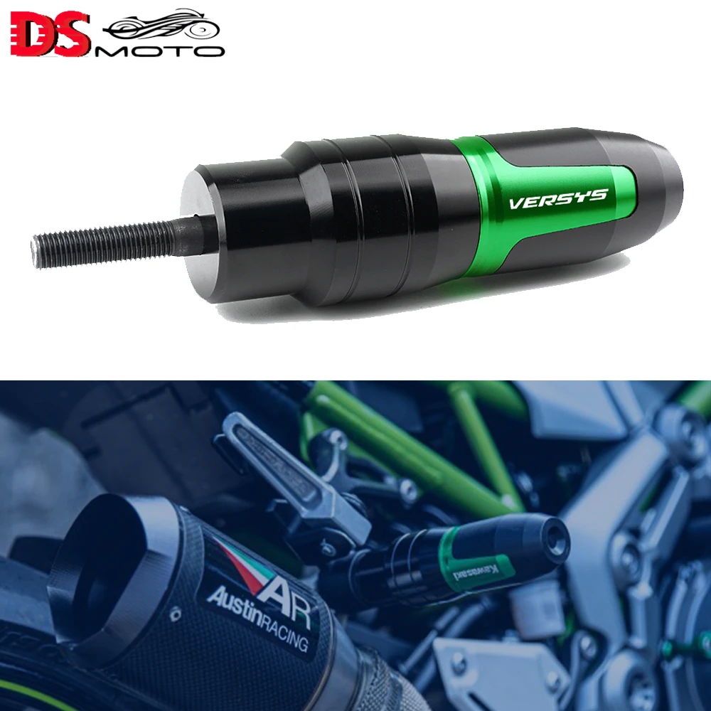 

Алюминиевые аксессуары для мотоциклов KAWASAKI VERSYS650 300 1000 Versys 1000/650 CNC, защита от падения, противоударный слайдер