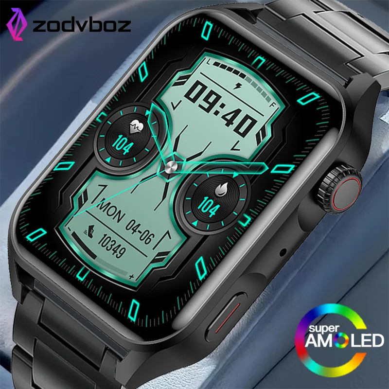 

ZODVBOZ Smart Watch Men 1.78 Inch Always-on Display Time Custom Answer Call Watch For Women Waterproof Smartwatch For Xiaomi+Box