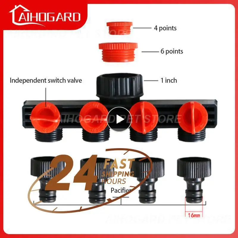 

Hose Splitters Irrigation Adapter 4-way Water Hose Connectors European Standard Female Thread Tap Connectors Garden Accessories