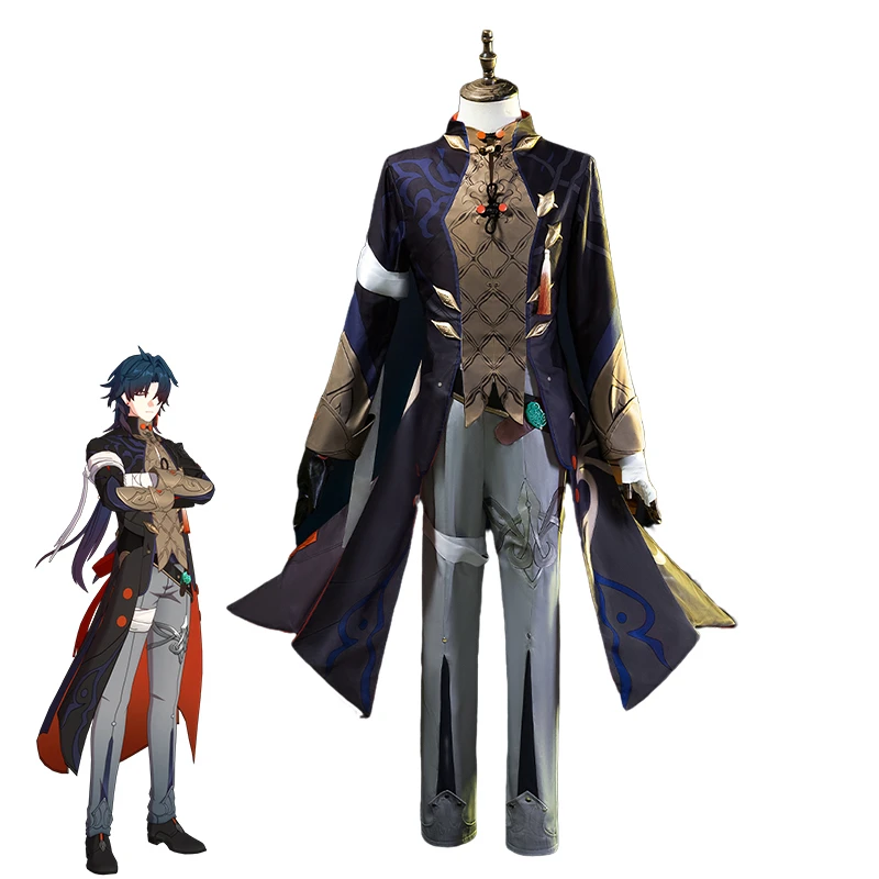 

Honkai Star Rail Blade Cosplay Costume Stellaron Hunters Blade Men Cosplay Ancient Style Male Full Suit