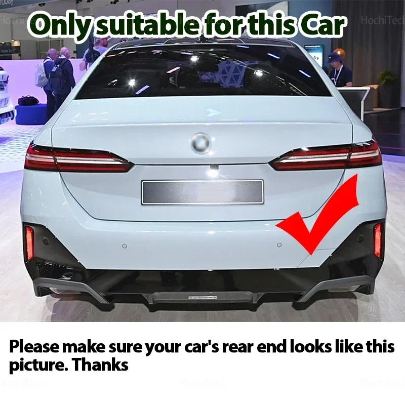 Для BMW 5 серии G60 I5 525i 530i 535i 2024 2025 2026 Автомобильное хвостовое крыло с фиксированным