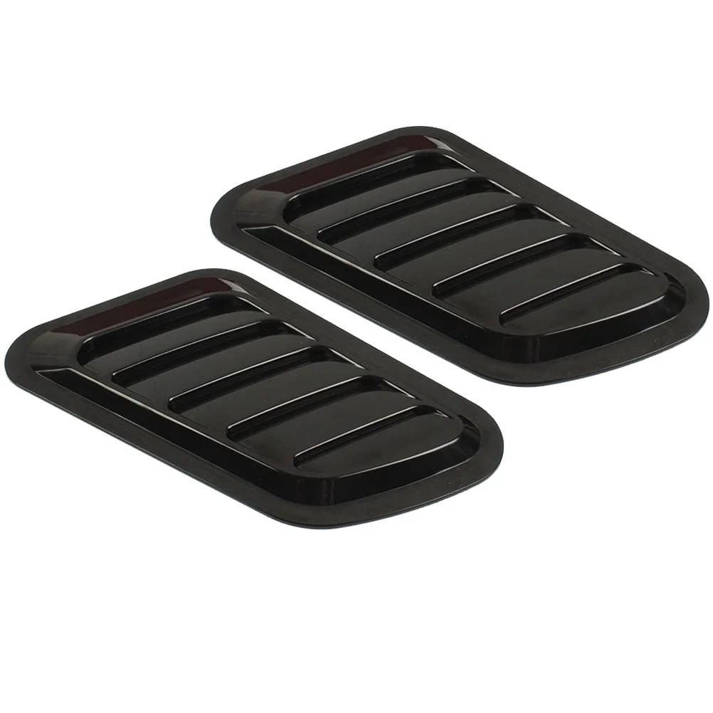 

Hood Trim Car Vent Outlet Sticker Side Vents Air Decor Bonnet Accessories Paste