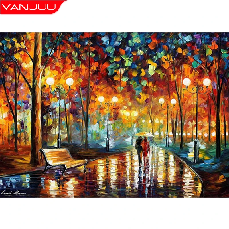 

5D Full Drill Diamond Painting Scenery Diamond Mosaic Cross Stitch Kits Rhinestones DIY Home Decor Gift