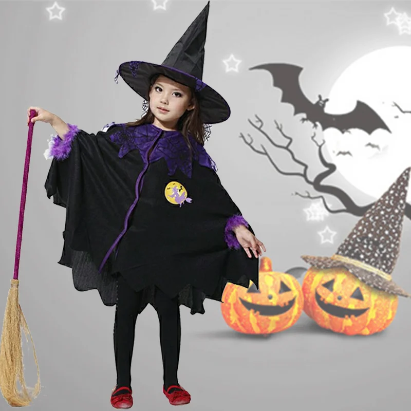 

Детские костюмы вампира, Детский костюм для косплея, костюм вампира, платья для Хэллоуина для девочек, карнавальные костюмы, ободок для волос
