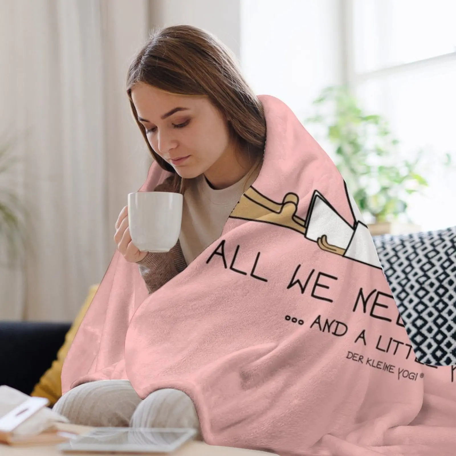 Все что нужно это любовь и маленький. Одеяло для йоги. Декоративные детские