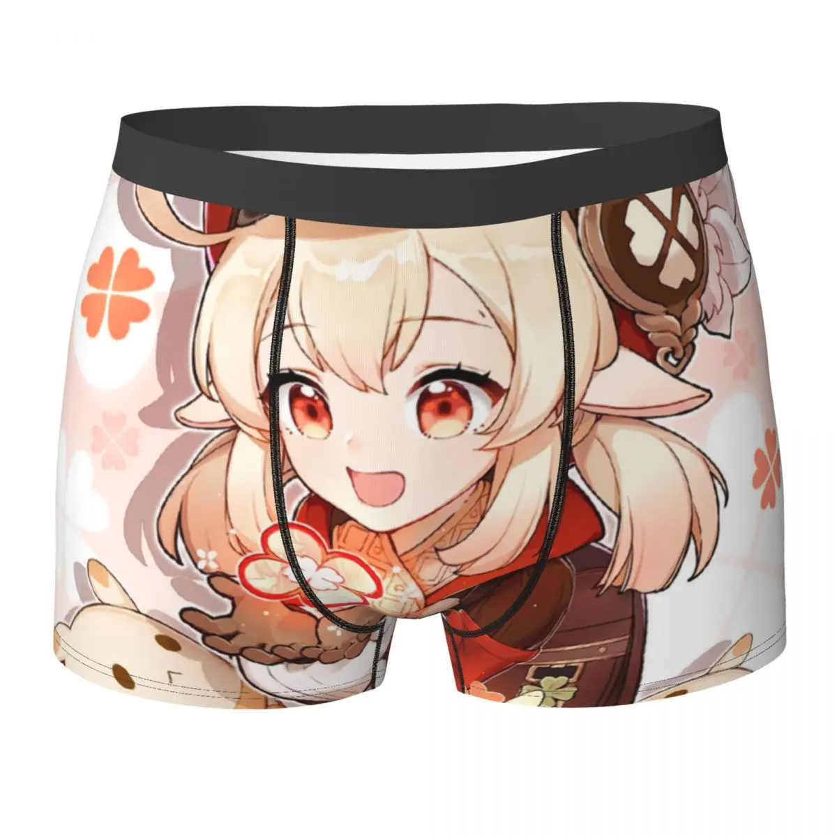 

Genshin Impact Klee Birthday Men's Underwear Boxer Briefs Shorts Panties Sexy Breathable Underpants for Male Plus Size