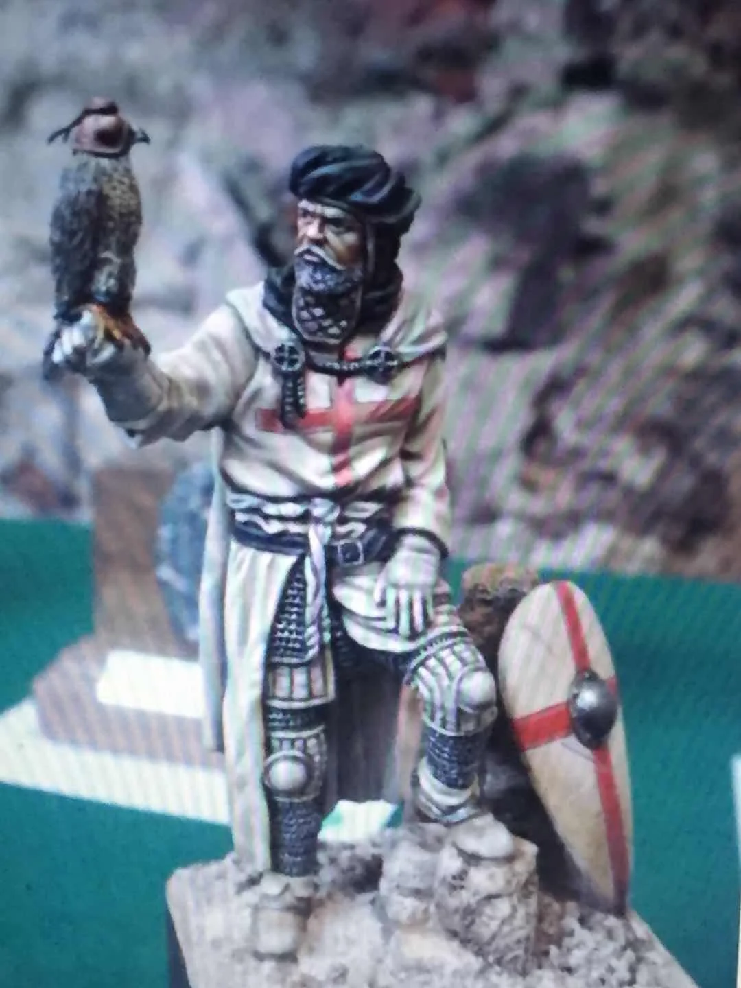 

54mm Resin kit 54080 Older Crusaders