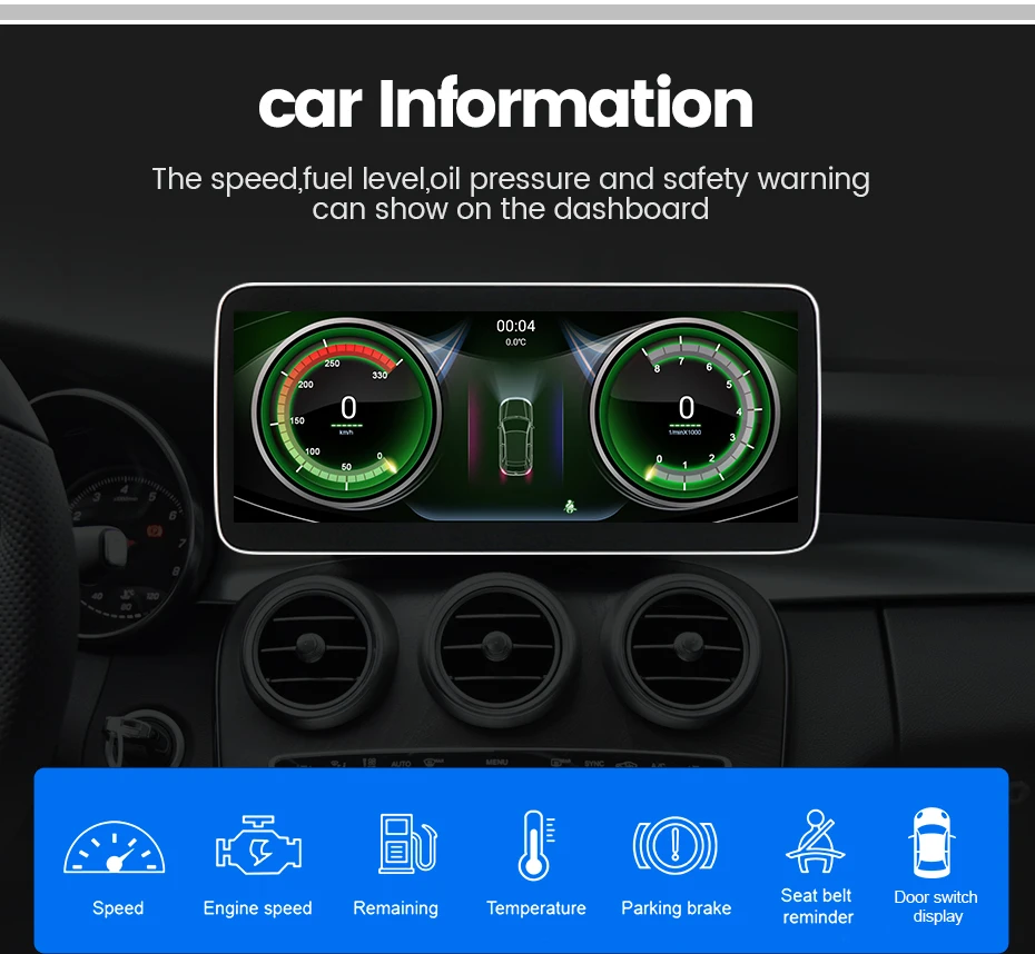 Антибликовое автомобильное радио Android 11 RDS 12 5 для Mercedes Benz C-Class W205 GLC-Class X253 W446 GPS
