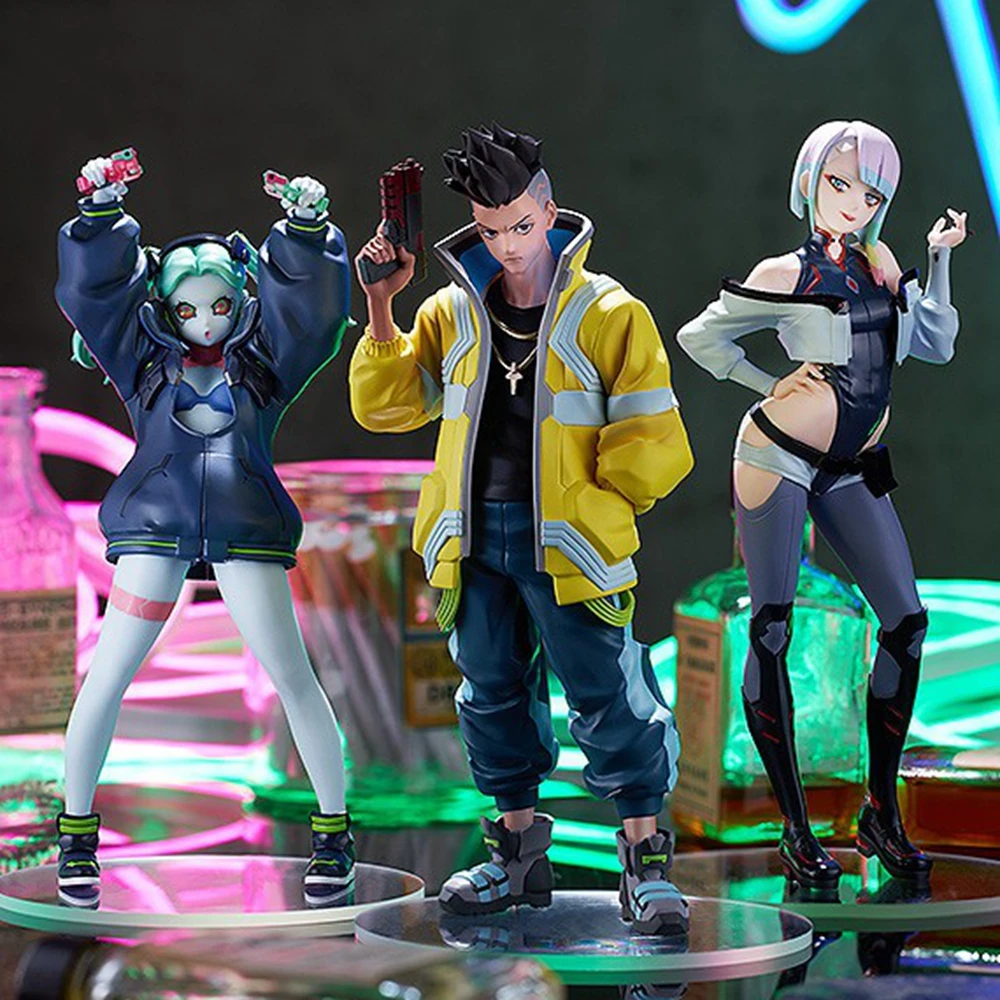 Аниме-игра Cyberpunk: Edgerunners DAVID фигурка стоячая модель игрушки хобби подарочная