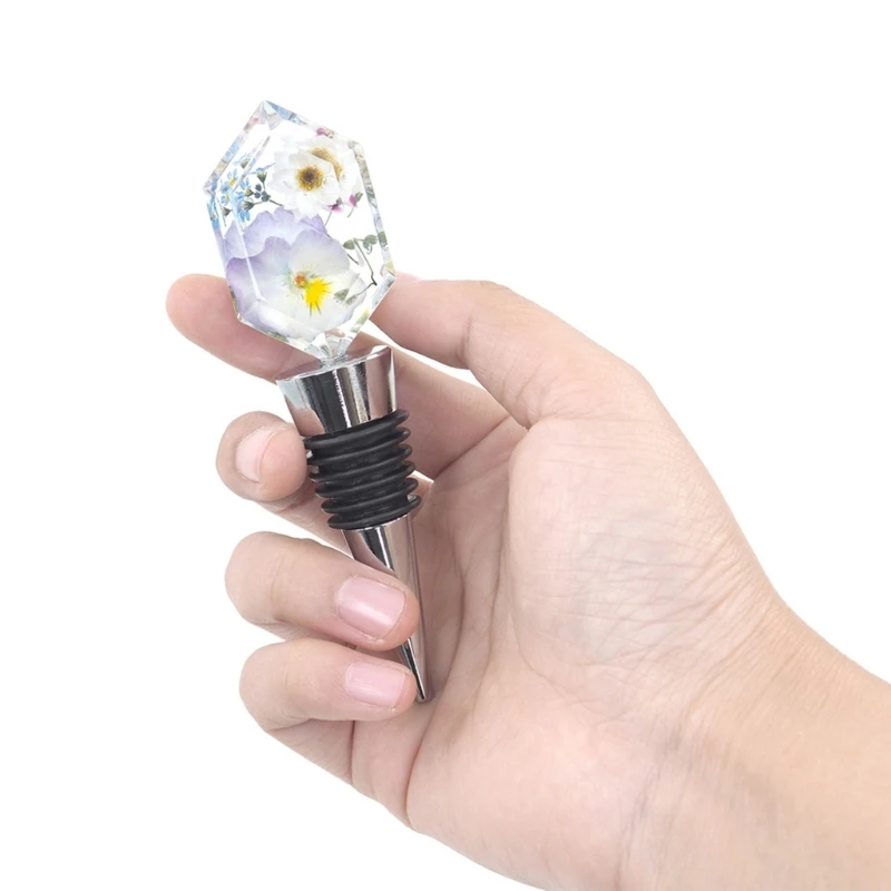 

Epoxy Silicone Mold Red Wine Stopper Napkin Buckle DIY Hand-making Accessories Dropship