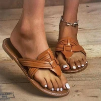 womens sandals 2022 sandals summer flip flops ladies fashion flat heels summer open toe beach flat slippers zapatos sandals
