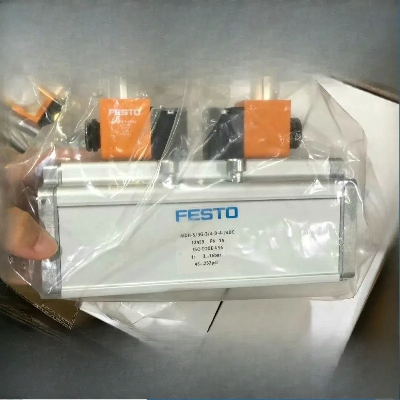 Фото Детали для электромагнитного клапана FESTO Festo MDH-5/3C-3/4-D-4-24DC 3G 12458 12459 №3