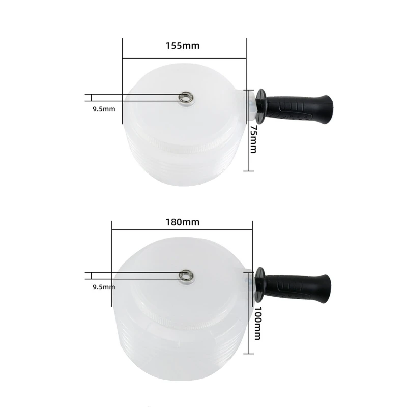 Hole Opener Dust Cover Ceiling Woodworking Metal Gypsum Board Downlight Electric Drill Accessories Dust Collection Power