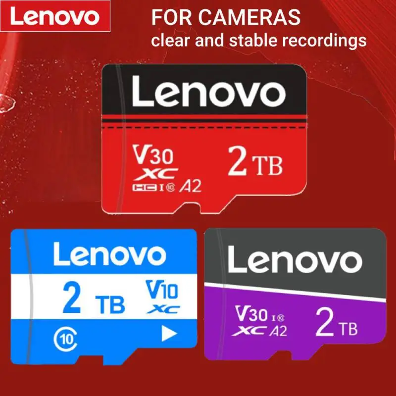 Lenovo карта памяти 512 ГБ, класс 10, 100% ГБ, 128 ГБ