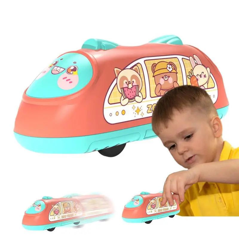

Pull Back Train Toy High Speed Railway Halloween Toy Cars Friction Powered Mini Desk Crawling Car Pull Back Toys For Kids Boys