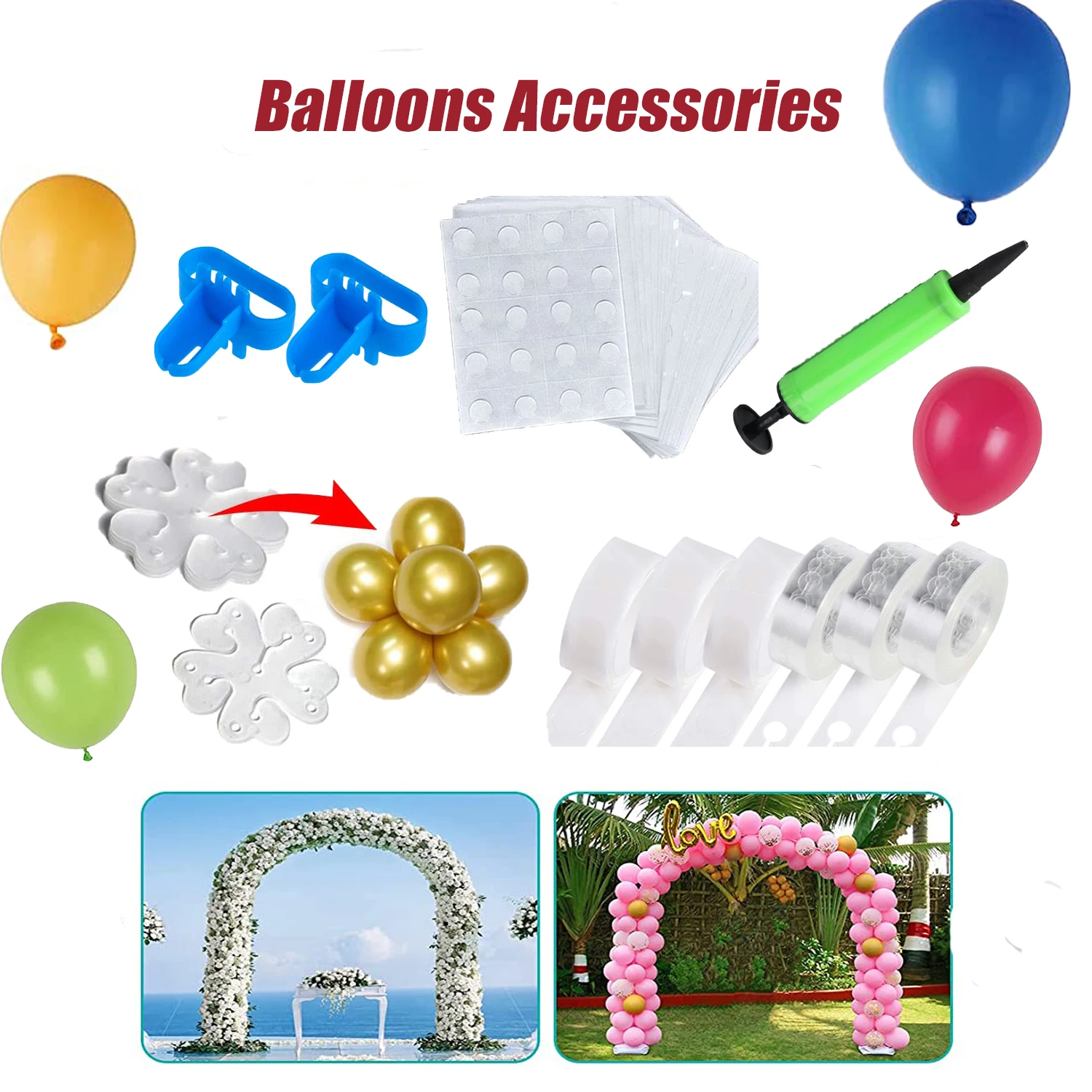 

100 шт., детский аксессуар для украшения детского дня рождения