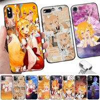 anime the helpful fox senko san phone case for iphone 11 12 13 mini pro xs max 8 7 6 6s plus x 5s se 2020 xr case