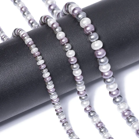 Стеклянные бусины GMB724 3-8 мм для бижутерии