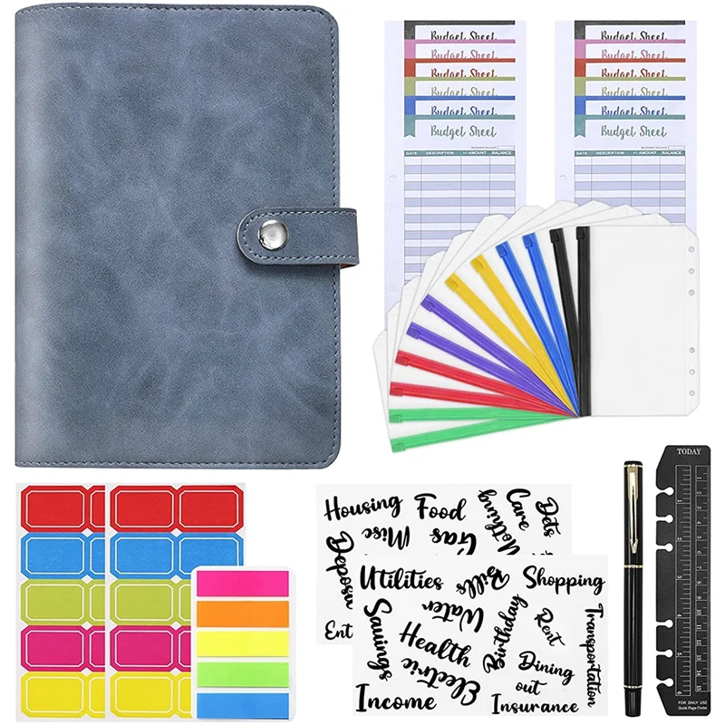 

Папка из полиуретана A6 с конвертами на молнии, широко используется для дома, школы и путешествий