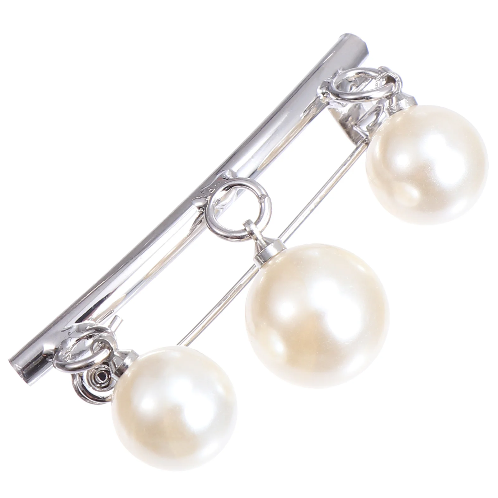 

1Pc Fashion Brooch Pearl Waist Buckle Brooch Pin Decorative Jewelry Brooch