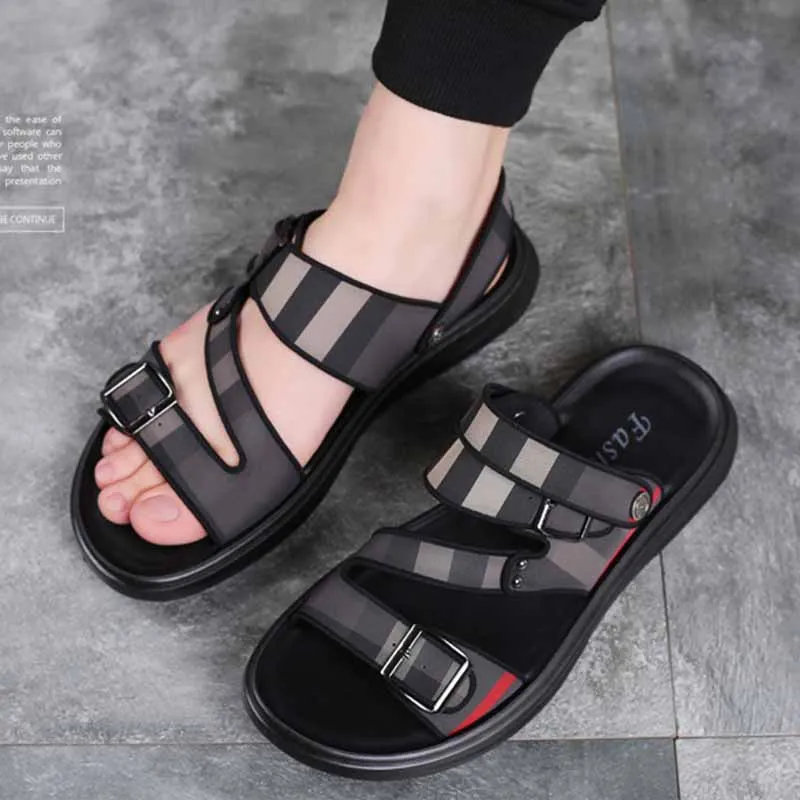 

Men Sandals Breathable Lightweight Summer Casual Shoes Comfortable Non-slip Swimming Water Shoes Beach Slippers Mens Sneakers