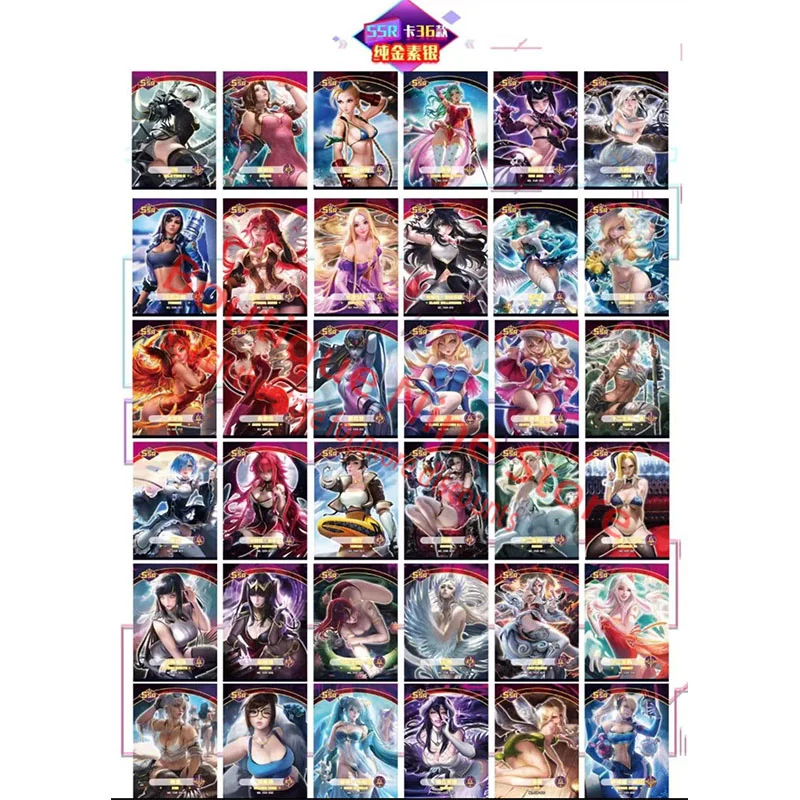 Коллекционная карта с персонажами аниме богиня карнавал Ssr ур Cp Ssp Ep Sexr - купить по